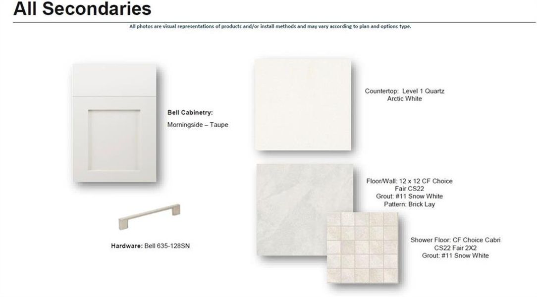 Sample of building materials used in homes in Byers Park, Alpharetta (Image 49).