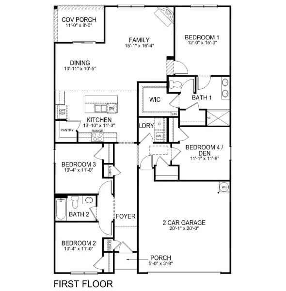 2D floor plan layout of this home in Spring Ridge, Anderson, SC (Image 5). 2D floor plan layout of this home in Spring Ridge, Anderson, SC (Image 5).