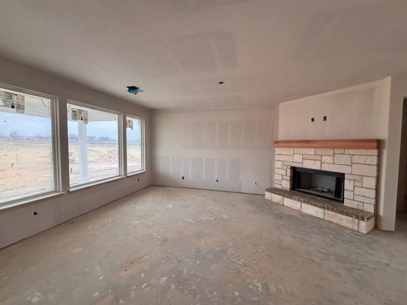 In-progress construction of a new home in Fairview Meadows, New Fairview, TX (Image 3).