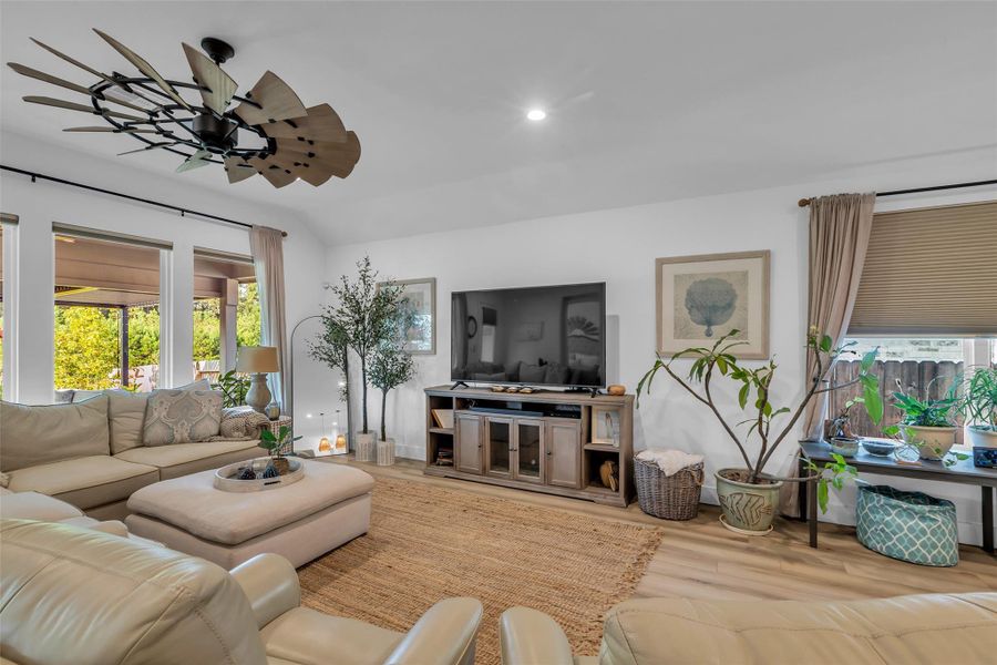 Furnished interior view inside a new home in , Conroe (Image 30).