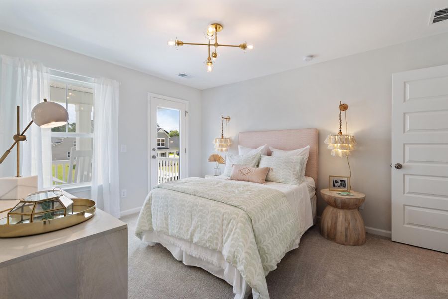 Furnished interior view inside a new home in Limehouse Farms, Summerville (Image 16).