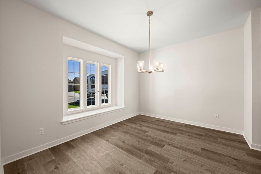 Spacious, unfurnished interior of a new home in The Village at Elm Creek, Troy (Image 8).