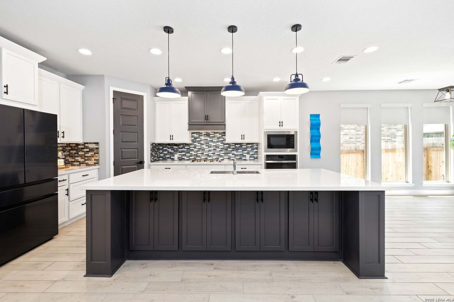 Furnished interior view inside a new home in Kallison Ranch, San Antonio (Image 35).