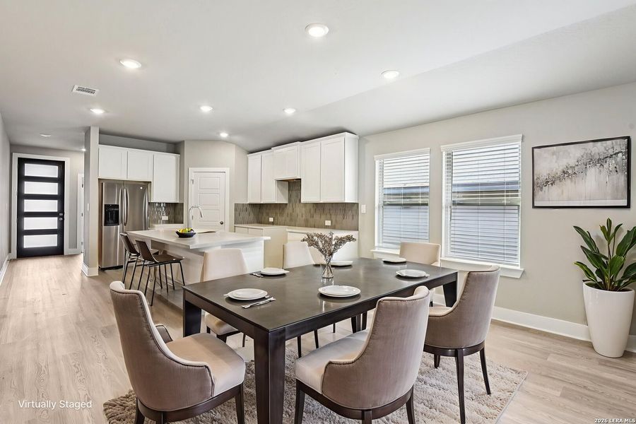 Furnished interior view inside a new home in Lark Canyon, New Braunfels (Image 16).