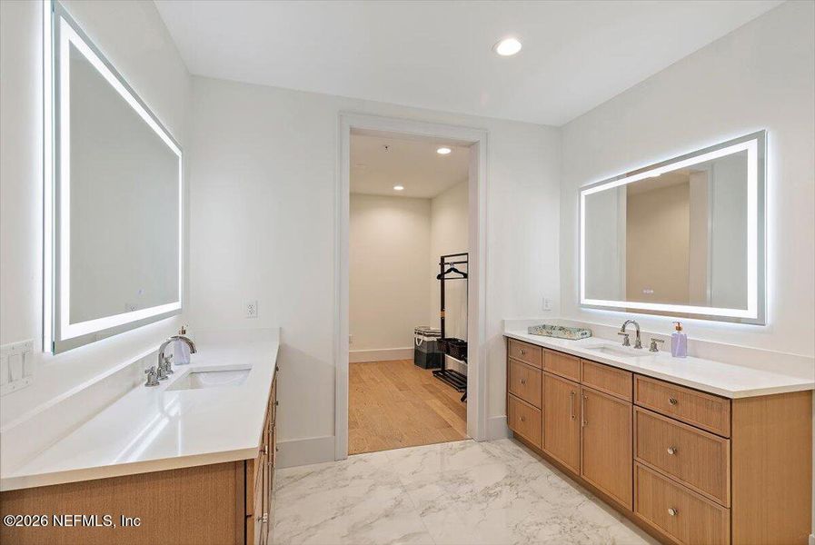 Furnished interior view inside a new home in , Jacksonville Beach (Image 22). Furnished interior view inside a new home in , Jacksonville Beach (Image 22).