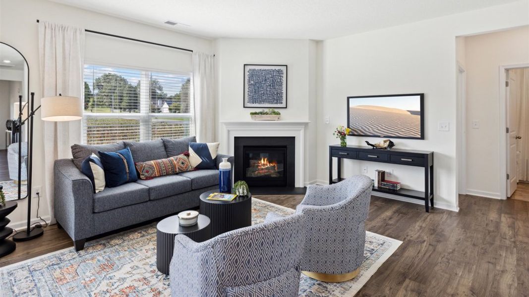 Furnished interior view inside a new home in Millstone Village, Morristown (Image 9).