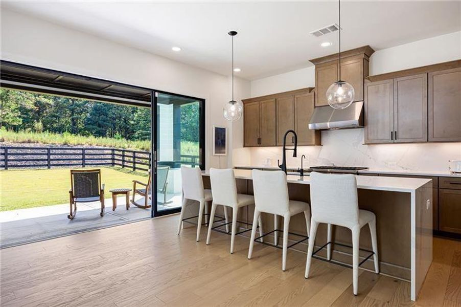 Furnished interior view inside a new home in , Woodstock (Image 5).