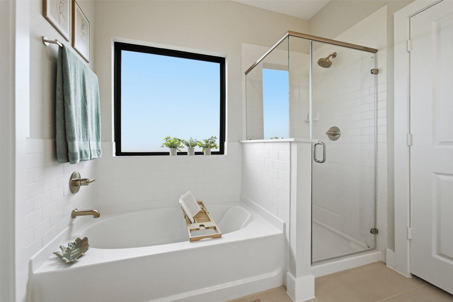 Furnished interior view inside a new home in Sunfield, Buda (Image 27).