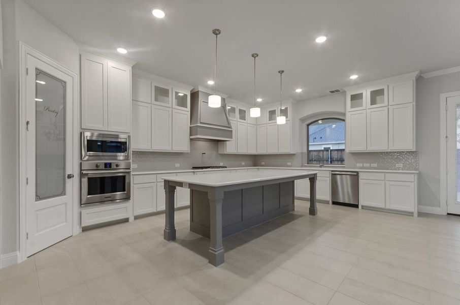 Representative furnished interior of a home built from the Biltmore by Landon Homes in Lexington Frisco, Frisco (Image 5).