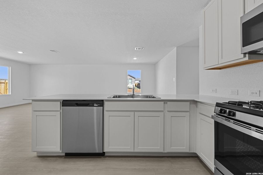 Furnished interior view inside a new home in Voss Farms: Watermill Collection, New Braunfels (Image 4).