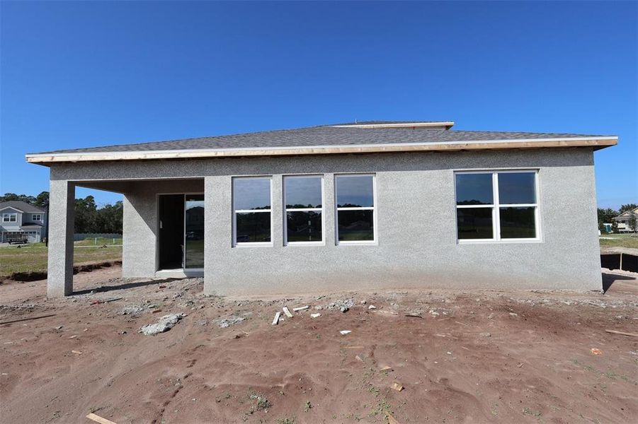 In-progress construction of a new home in Bay Lake Farms, St. Cloud, FL (Image 9).
