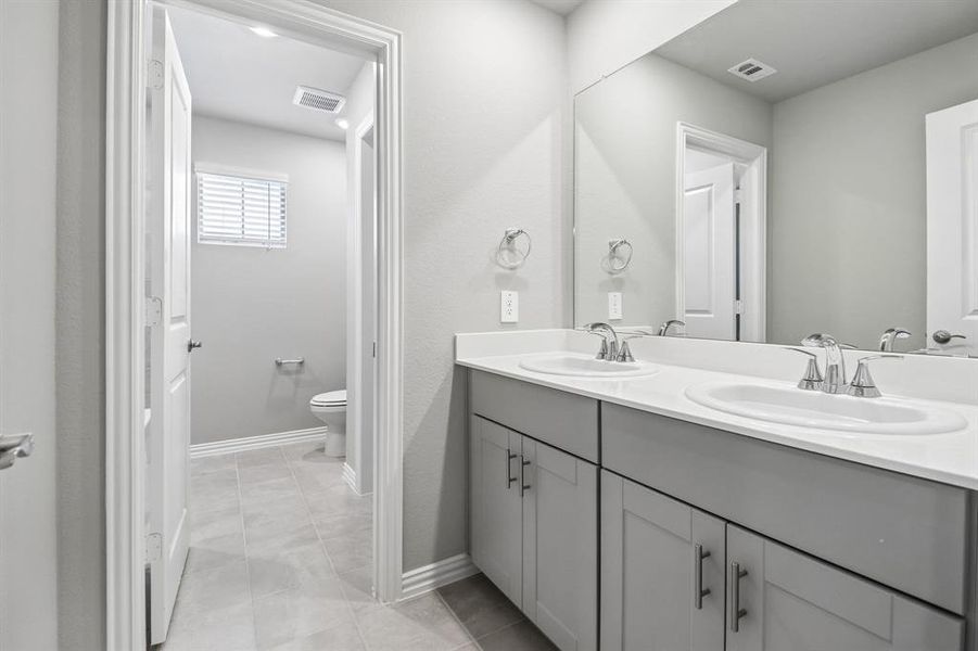 Photo is not of the actual home, but is an inspirational photo of builder’s model home and may depict options, furnishings, and/or decorator features that are not included.