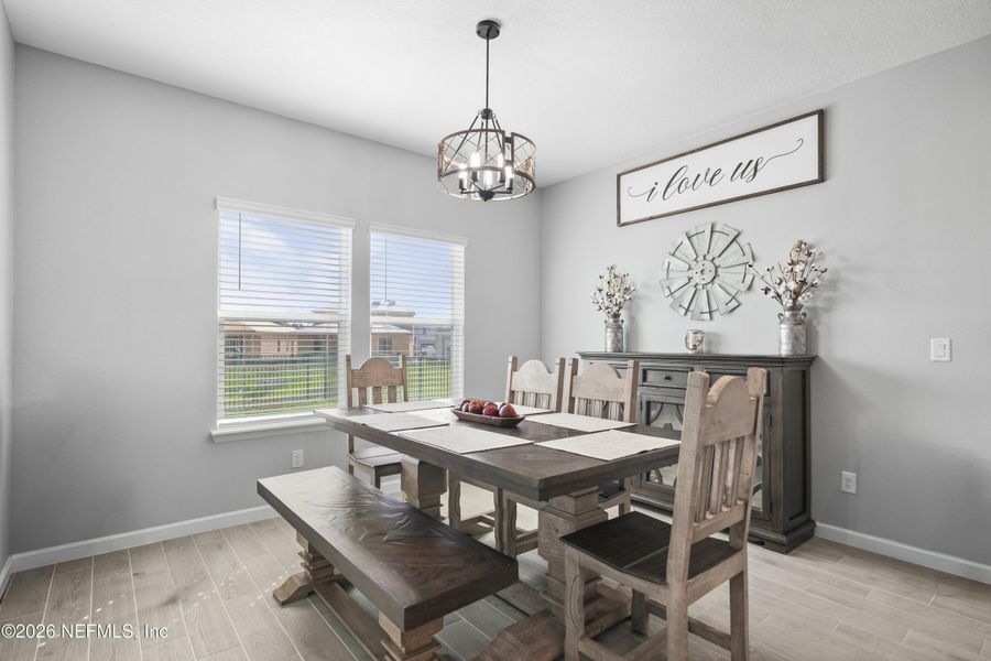 Furnished interior view inside a new home in Granary Park, Green Cove Springs (Image 19).