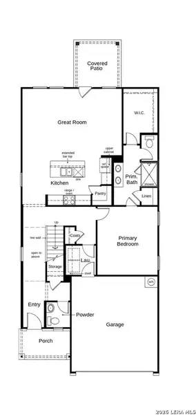 2D floor plan layout of this home in , San Antonio, TX (Image 3).