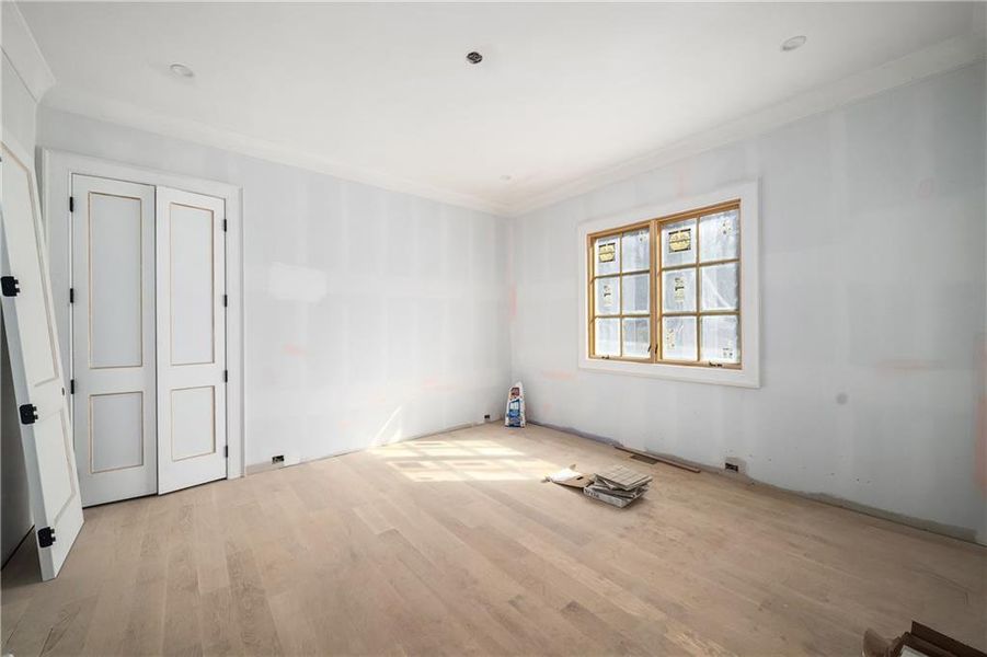 In-progress construction of a new home in , Milton, GA (Image 23).