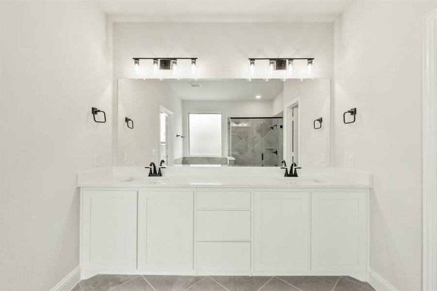 Furnished interior view inside a new home in The Oaks, Red Oak (Image 13).