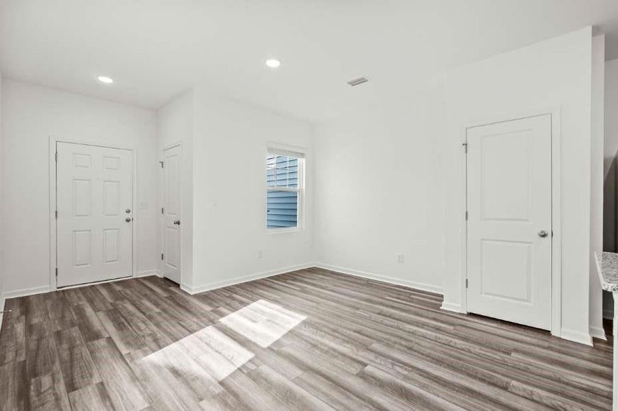 Spacious, unfurnished interior of a new home in Cedar Pointe, Crosby (Image 8). Spacious, unfurnished interior of a new home in Cedar Pointe, Crosby (Image 8).