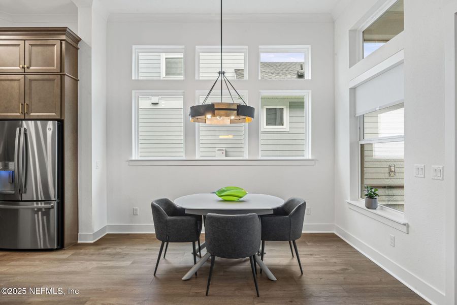Furnished interior view inside a new home in Seven Pines 50' Rear Entry, Jacksonville (Image 47).