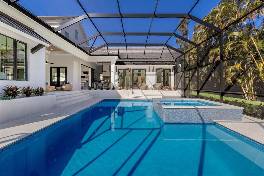 Exterior details and patio area of a home in , Sarasota (Image 32).