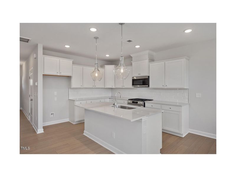 Furnished interior view inside a new home in Springvale, Fuquay Varina (Image 4).
