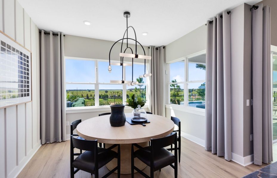 Representative furnished interior of a home built from the Roseland by Pulte Homes in Lakehaven Estates, Clermont (Image 5). Representative furnished interior of a home built from the Roseland by Pulte Homes in Lakehaven Estates, Clermont (Image 5).