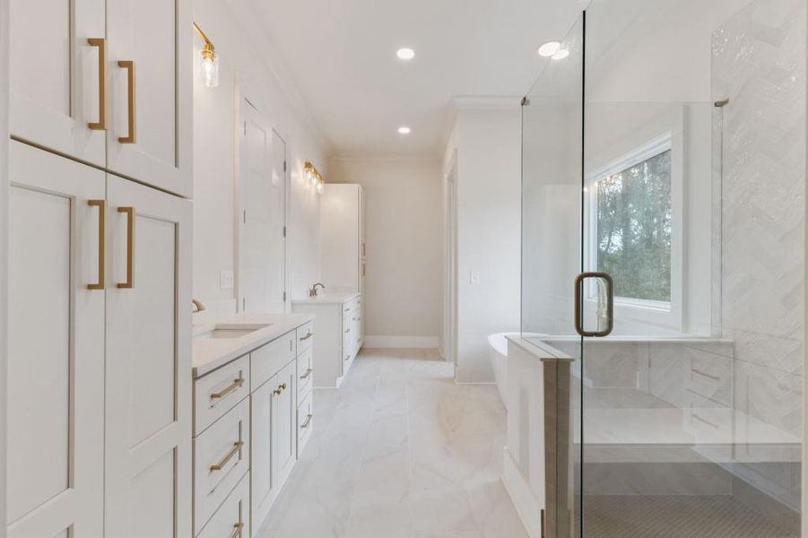 Furnished interior view inside a new home in , Canton (Image 5).