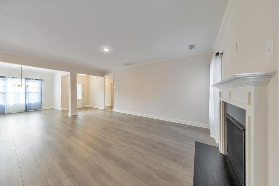 Spacious, unfurnished interior of a new home in , Dawsonville (Image 18).