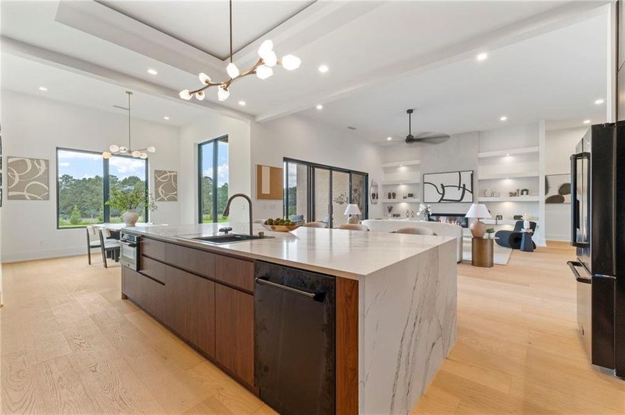 Furnished interior view inside a new home in , McDonough (Image 66).