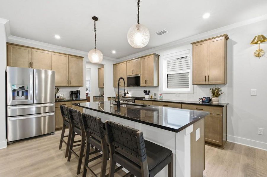 Furnished interior view inside a new home in Cambridge at Steels Bridge, Canton (Image 18).
