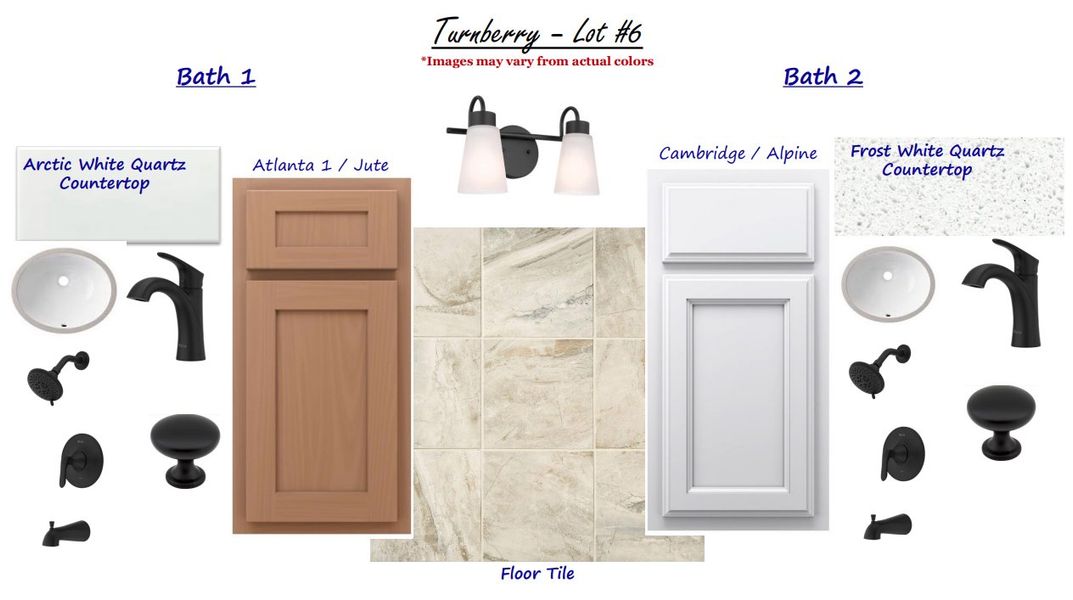 Sample of building materials used in homes in Turnberry, Grimesland (Image 3).