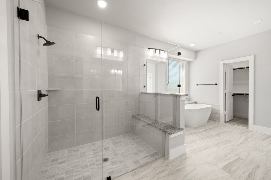 Furnished interior view inside a new home in Hidden Lakes Estates, DeSoto (Image 11). Furnished interior view inside a new home in Hidden Lakes Estates, DeSoto (Image 11).