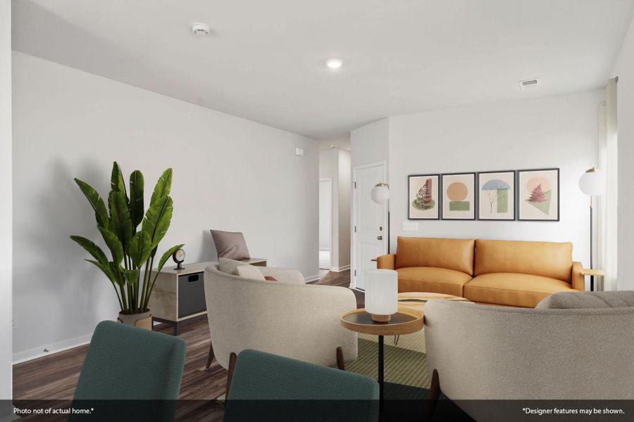 Furnished interior view inside a new home in Ellington, Elgin (Image 6).