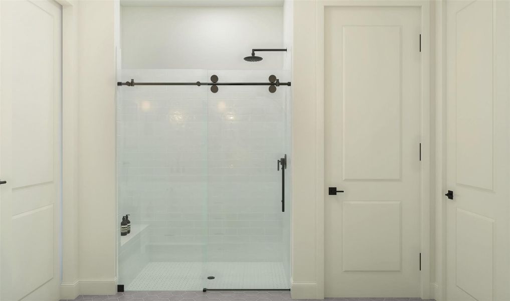 Serene primary bath (*Artist rendering used for illustration purposes only.) Serene primary bath (*Artist rendering used for illustration purposes only.)