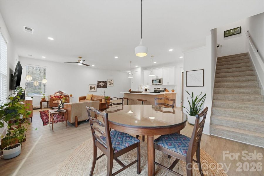 Furnished interior view inside a new home in , Conover (Image 33).