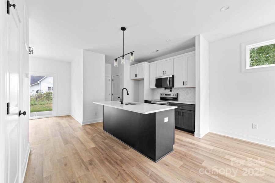 Furnished interior view inside a new home in , Shelby (Image 8). Furnished interior view inside a new home in , Shelby (Image 8).