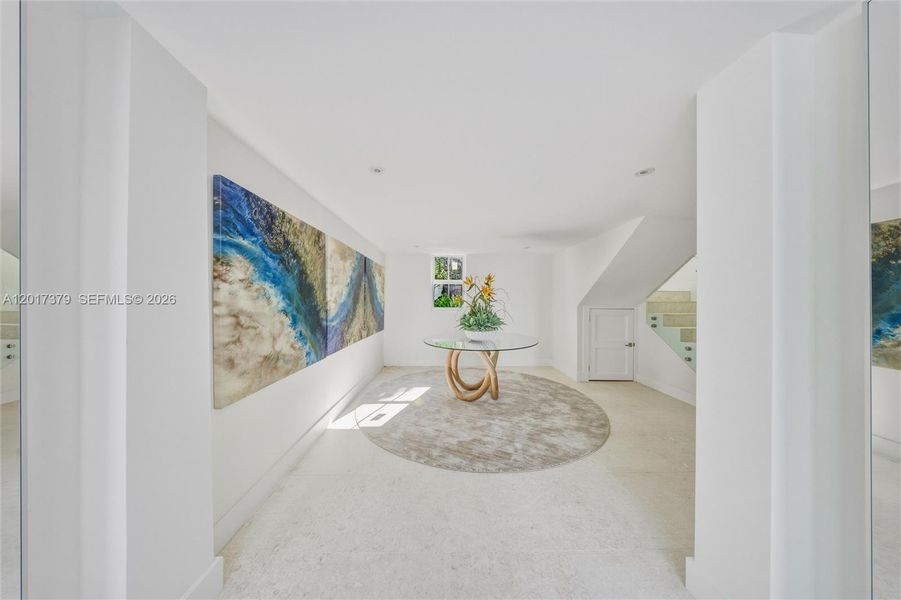 Furnished interior view inside a new home in , Islamorada, Village of Islands (Image 58).