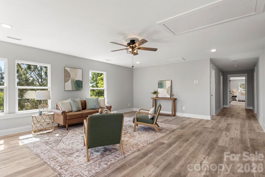Furnished interior view inside a new home in , Denver (Image 15).