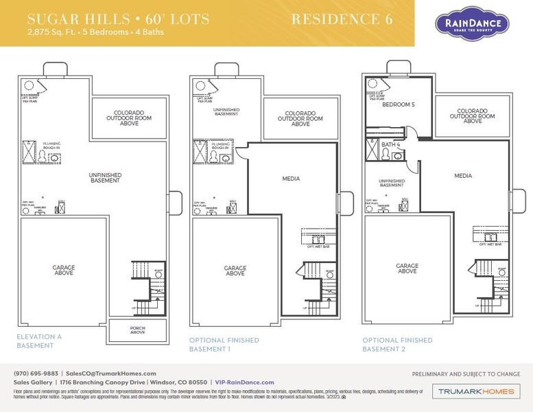 Sugar Hills Plan 6 Floor Plan