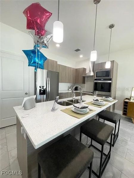 Furnished interior view inside a new home in , Port Charlotte (Image 11). Furnished interior view inside a new home in , Port Charlotte (Image 11).