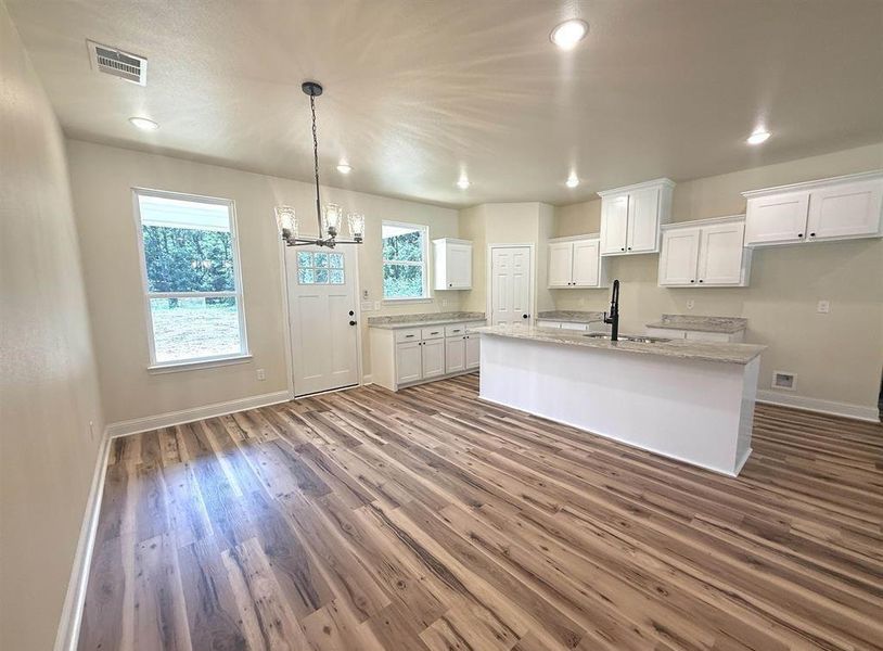 Furnished interior view inside a new home in , Pittsburg (Image 3).