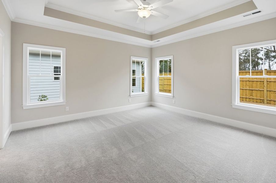 Representative unfurnished interior of a home built from the Kauai by Bill Clark Homes in The Sanctuary at Sunset Beach, Sunset Beach (Image 21).