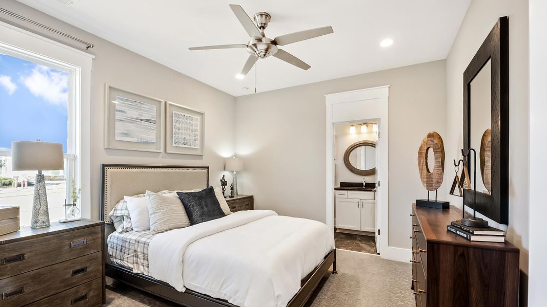 Furnished interior view inside a new home in Cresswind Charleston, Summerville (Image 12).