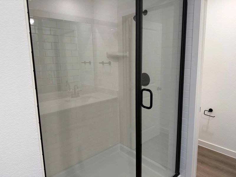 Primary Bathroom Construction Progress featuring the Artisan Collection