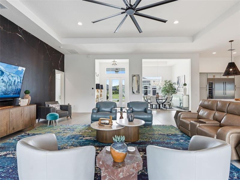 Furnished interior view inside a new home in , The Villages (Image 75). Furnished interior view inside a new home in , The Villages (Image 75).