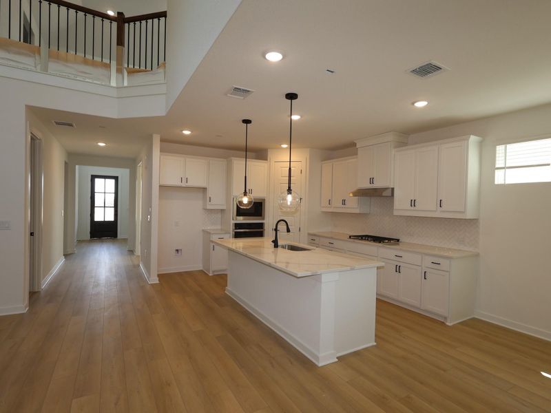 Furnished interior view inside a new home in Edgewood, Leander (Image 12).