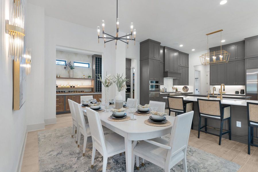 Furnished interior view inside a new home in Belle Oaks, Bulverde (Image 35).