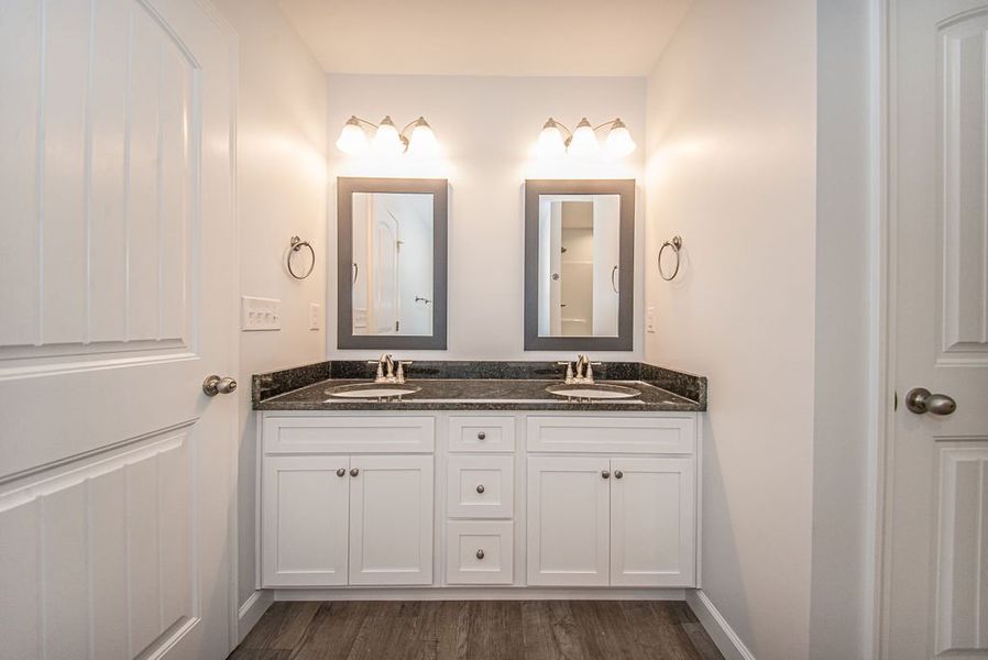 Furnished interior in a model home at Ballentine Ridge in Lyman (Image 7). Furnished interior in a model home at Ballentine Ridge in Lyman (Image 7).