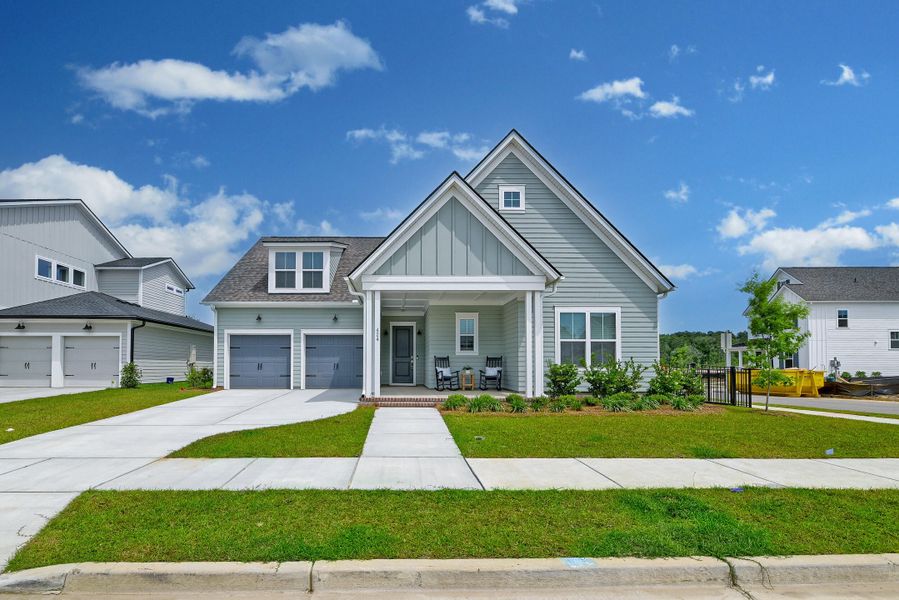 Front exterior of a new home in , Charleston, SC, highlighting curb appeal (Image 25).