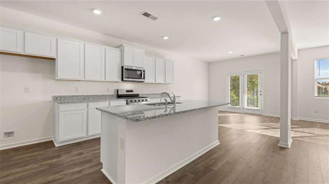 Furnished interior view inside a new home in , Dacula (Image 7).