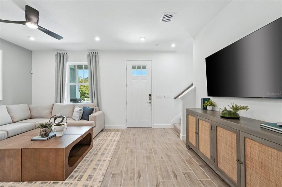 Furnished interior view inside a new home in Celebration, Celebration (Image 12).